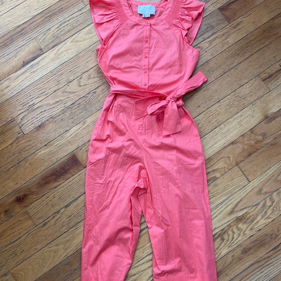 Gal Meets Glam Collection Saffron Flutter Sleeve Jumpsuit 12P - Picture 5 of 10